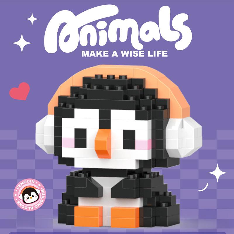 Spring Zoo Party (Kitten) DIY Figurine - Quirky Holiday Decor for Desk, Shelf, or Easter Display small building block tiktok of fidgets Spring Zoo Party (Kitten) DIY Figurine - Quirky Holiday Decor for Desk, Shelf, or Easter Display small building block tiktok of fidgets