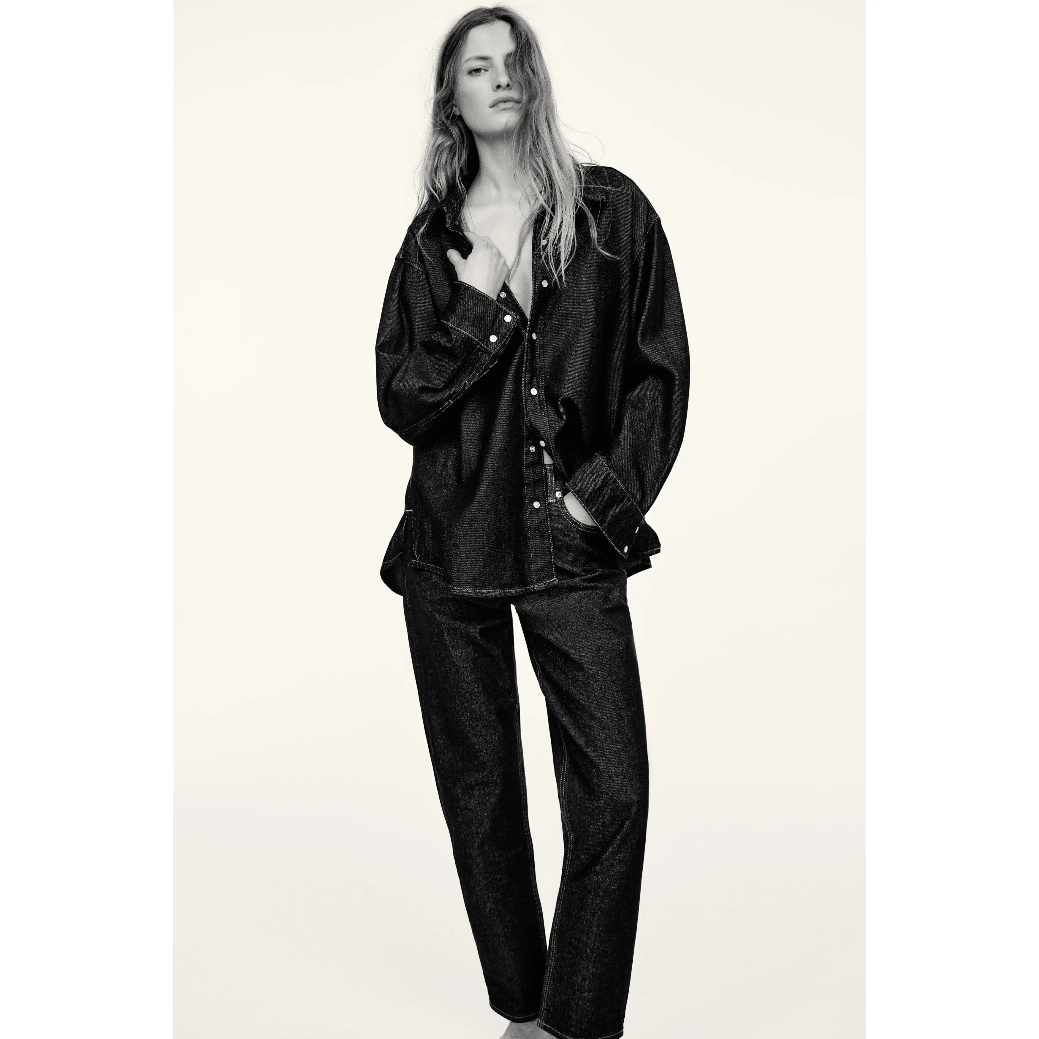 H&M Mom Slim Fit High Waist Ankle Jeans