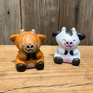 Cow Stress Toys | Squishy Farm Animal Fidget Toy