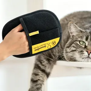 PET hair remover Electrostatic gloves Two-way brush sticky hair remover Cat hair dog hairglover GroomingRemoval Cleaning