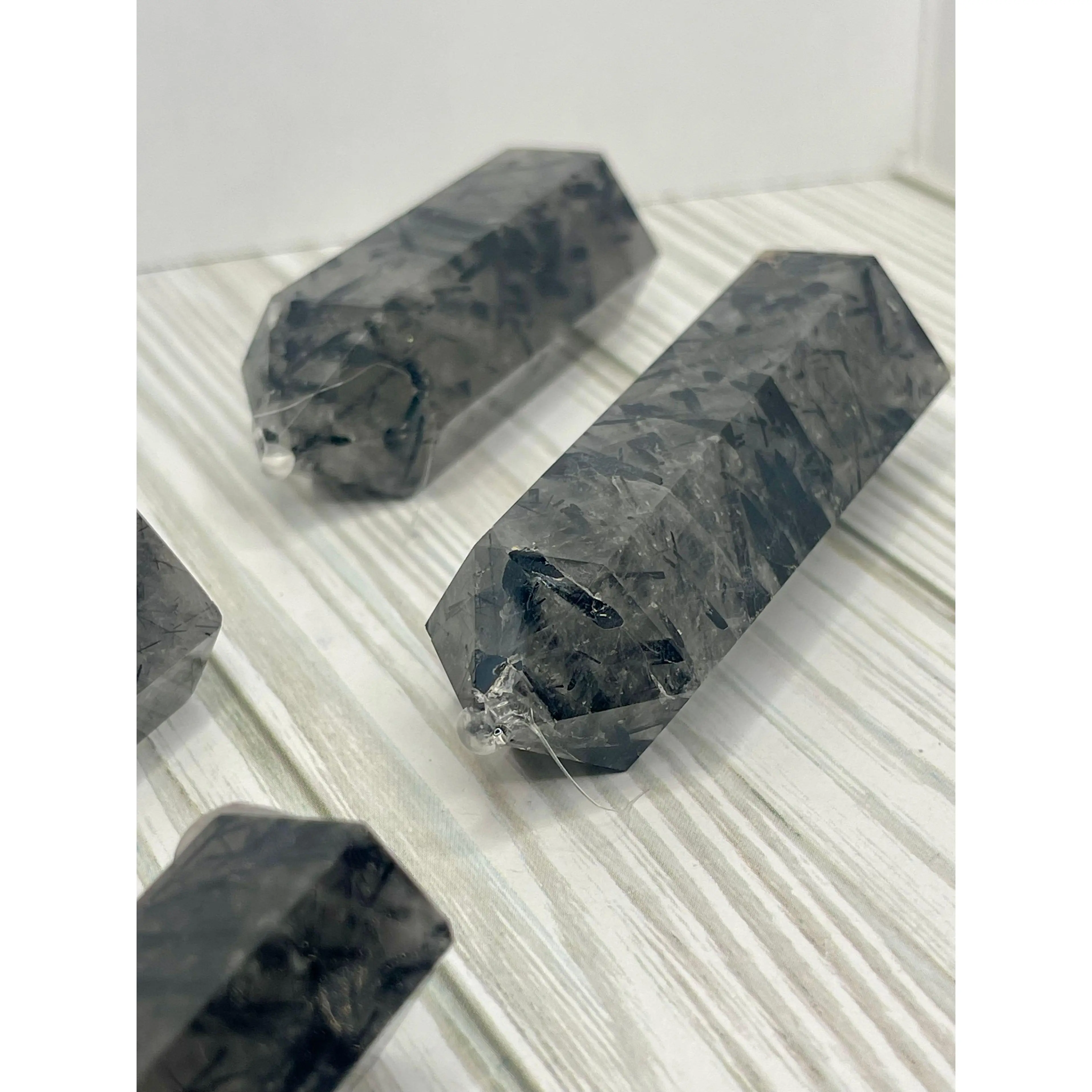 Tourmalinated Quartz Towers for removing obstacles, clarity, and protect