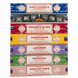 Satya Incense Variety Pack – Set of 7 Best-Selling Scents