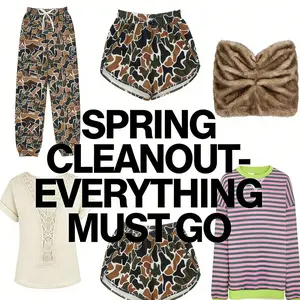 [Clearance] Women's Fashion 1/2-Pack Bundle - Assorted Styles (Camo, Leopard & Y2K Collection) - Great Value Set