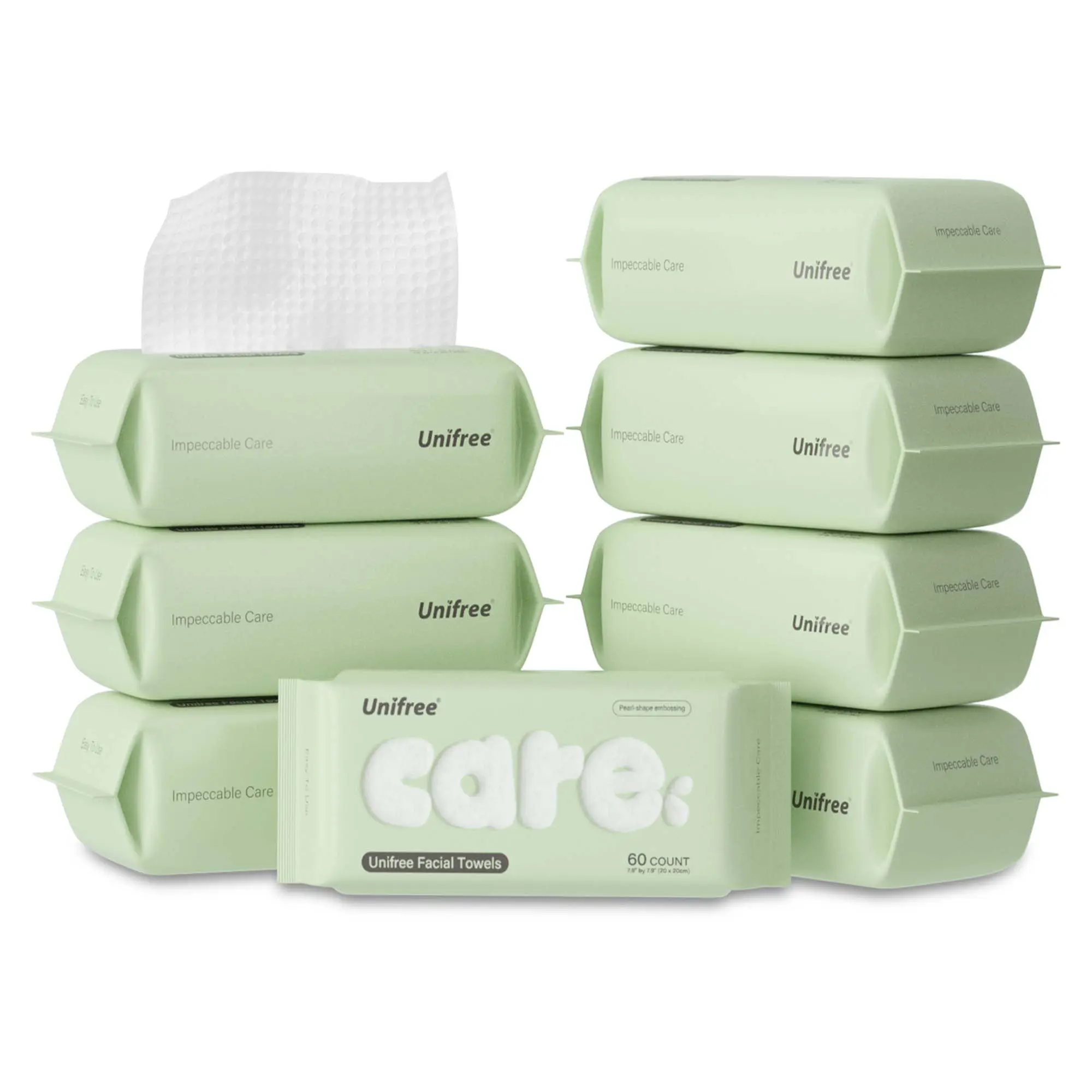 [ZS] Unifree Face Towel | Disposable Dry Wipes | Soft, Absorbent, Comfort, Skincare, Portable, Hygiene, Useful Gift, Facial Cleansing Pads, tiktokshopsummersale