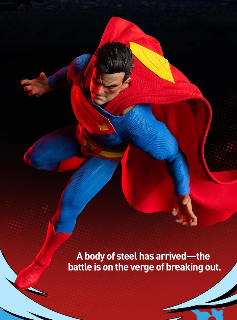 POP MART DC BATMAN:HUSH Superman 1/12 Action Figure