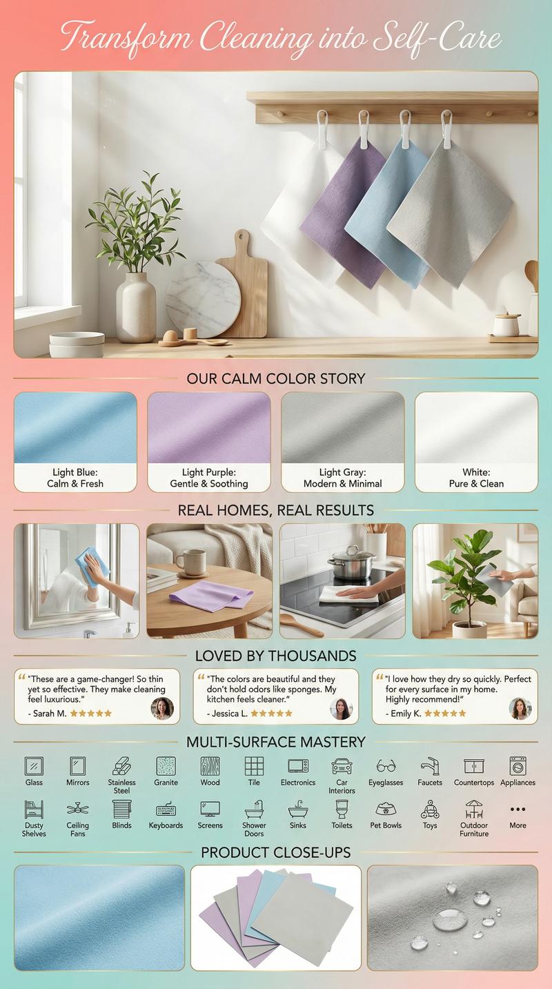 Superaser Magic Cleaning Sponge Cloth All Purpose for Home Cleaning Chemical Free Magic Sponge Water Only Cleaning for Kitchen Shoes Wall