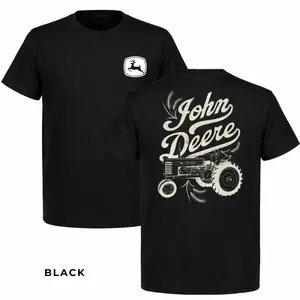 John Deere Tractor Shirt, Retro John Deere Farming T-Shirt, Classic Farmer Tractor Graphic Tee