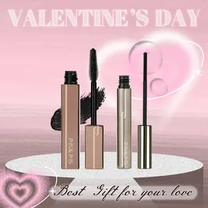 Mascara & Remover Kit JMS&JMS Eye Makeup Set, Strong Waterproof & Longwear Curl 24h Black Mascara, Powerful Removal & Deep Cleansing Remover,  Gentle and Safe Formula Suitable for Sensitive Eyes