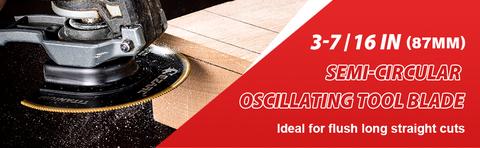 Titanium Oscillating Saw Blades  Set For Multi Purpose,4count Tool Metal