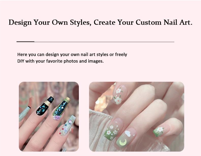 Jolmark Portable 3D Nail Art Printer with Mobile App Control & Design Gallery for Fast 10s Printing in Beauty & Personal Care