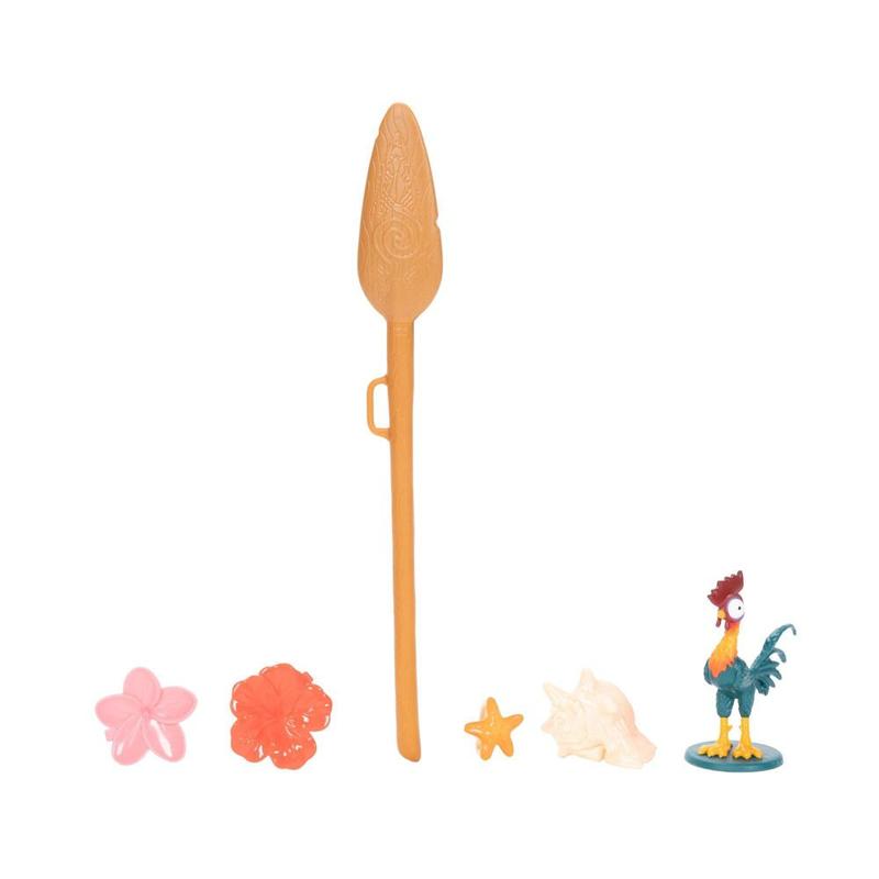 Disney Moana 2 My Singing Friend 14" Moana Doll & Heihei - Singing, Talking, 15 Phrases, 6 Accessories, Perfect Gift for Kids Ages 3+