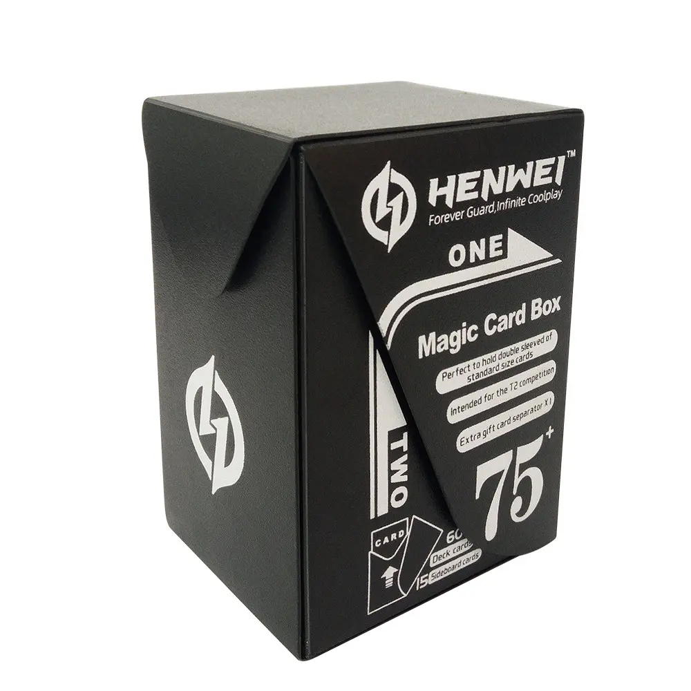 Auto Lifting Trading Card Deck Box, Universal for Pokemon TCG MTG All  Trading Card Games,Storage Box - TikTok Shop