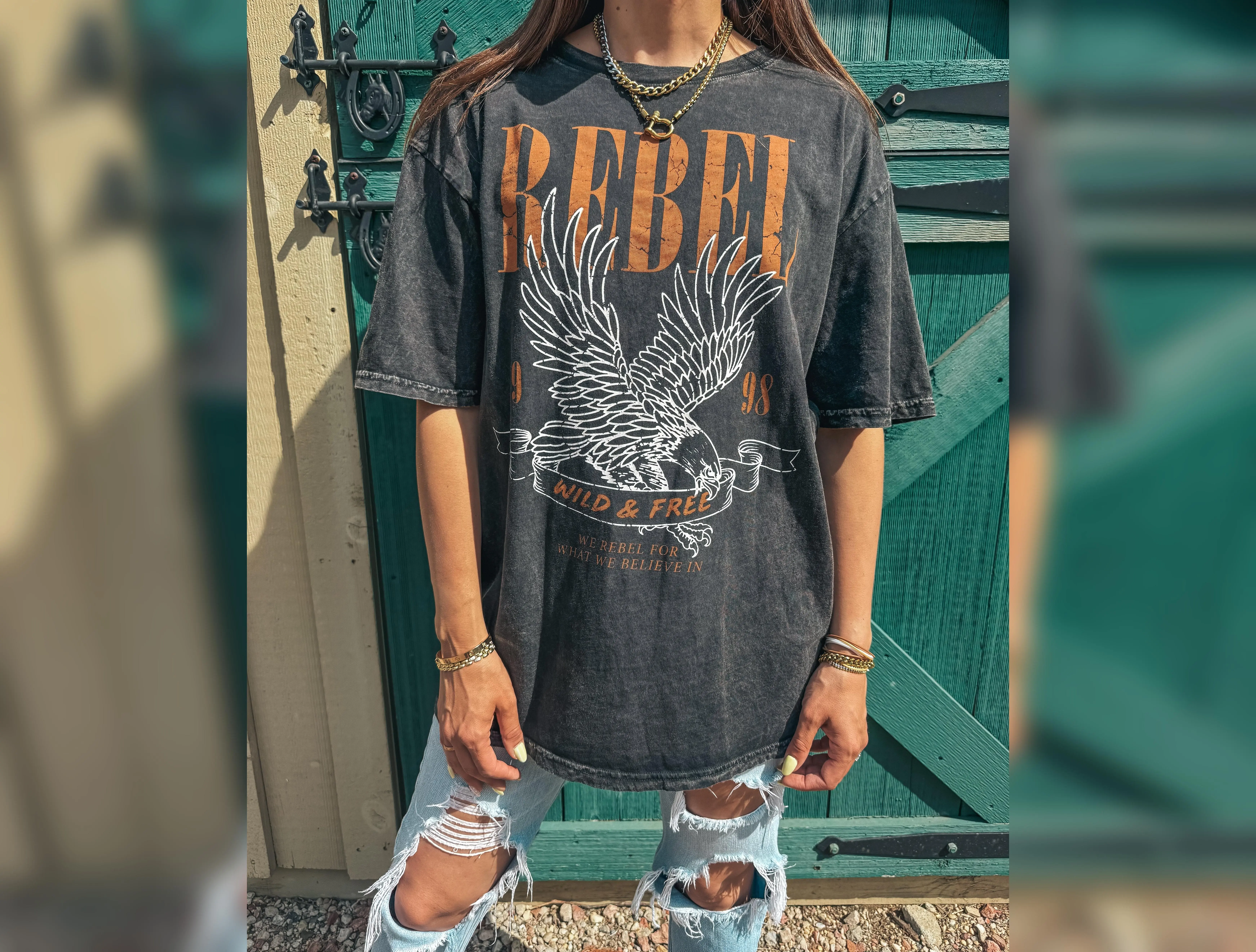 Rebel Oversized Tee      