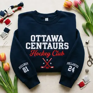 Embroidered Ottawa Centaurs 24 Game Changers Series Shirt, Embroidered Ottawa Centaurs 81 Game Shirt, Hockey Romance Movie Shirt