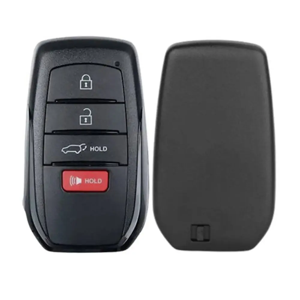 Keyless2Go 2024, 2025, 2026 Toyota Grand Highlander 4-Button Replacement Smart Keyless Entry Remote Proximity Key Fob