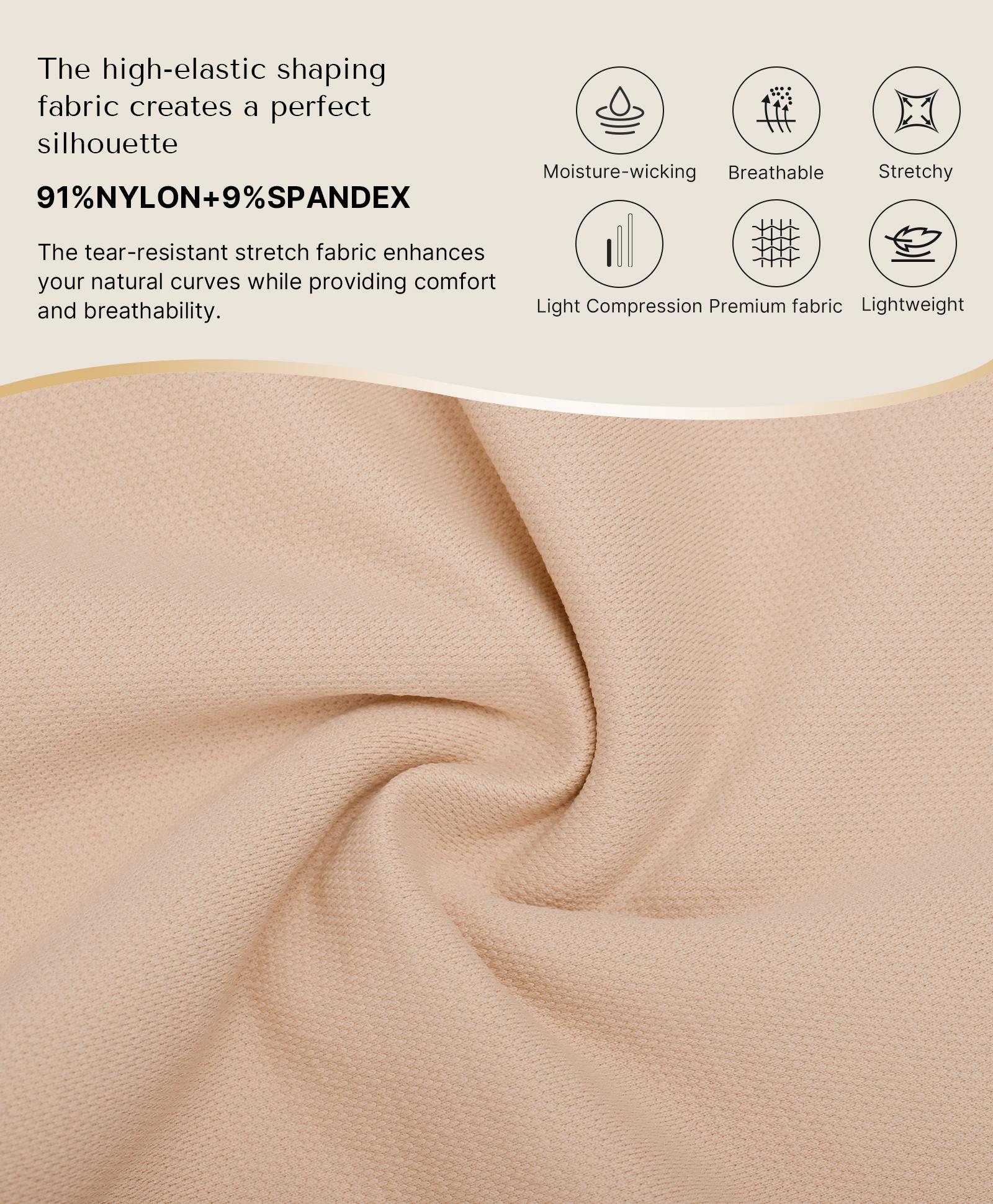 Shapellx Shapewear Sculpting Shorts for Women Seamless High Waisted Body Shaper Thigh Slimming Underwear