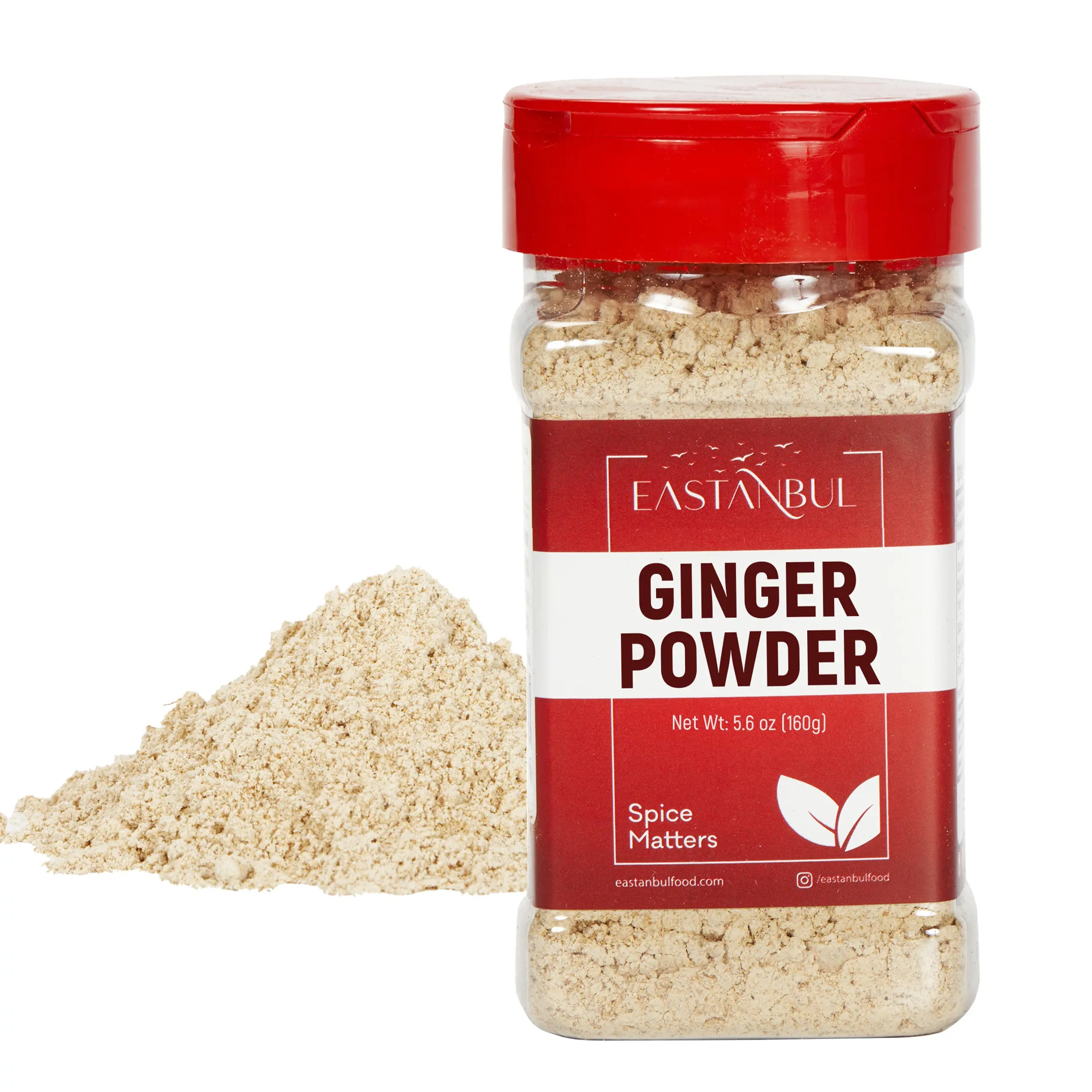 Eastanbul Dried Ginger Powder,Ground Ginger Powder,Ginger Root Powder,5.6oz Spice Gingerbread Spice