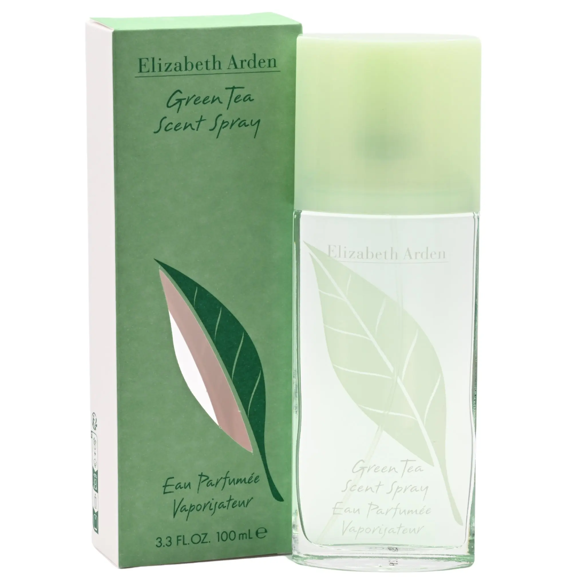 Elizabeth Arden Green Tea Eau de Parfum for Women - Authentic 3.4 fl oz EDP Spray, Beauty Perfume, Aromatic Floral & Citrus Freshness, Lemon & Jasmine, Caraway Clean Base, Effortlessly Elegant Everyday Wear, Floral Scented Perfume, Perfumes For Women