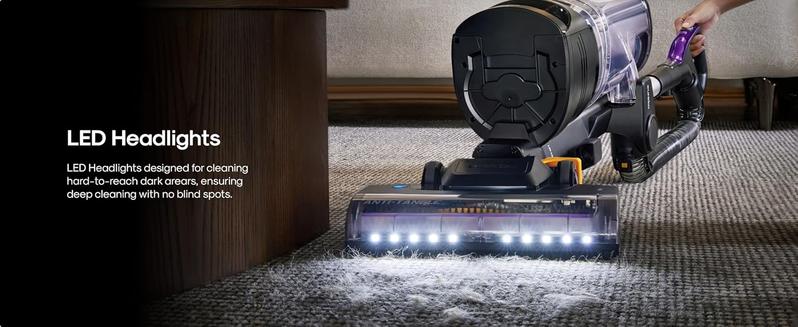 Eureka FlexReach NEU651PL Upright Vacuum Cleaner with Lift-Up Pod & Anti-Tangle Brushroll for Carpet & Hard Floors, Purple, 960W Motor, Deep Cleaning, Jumpstart Sale, Powerful Suction, Flexible Design