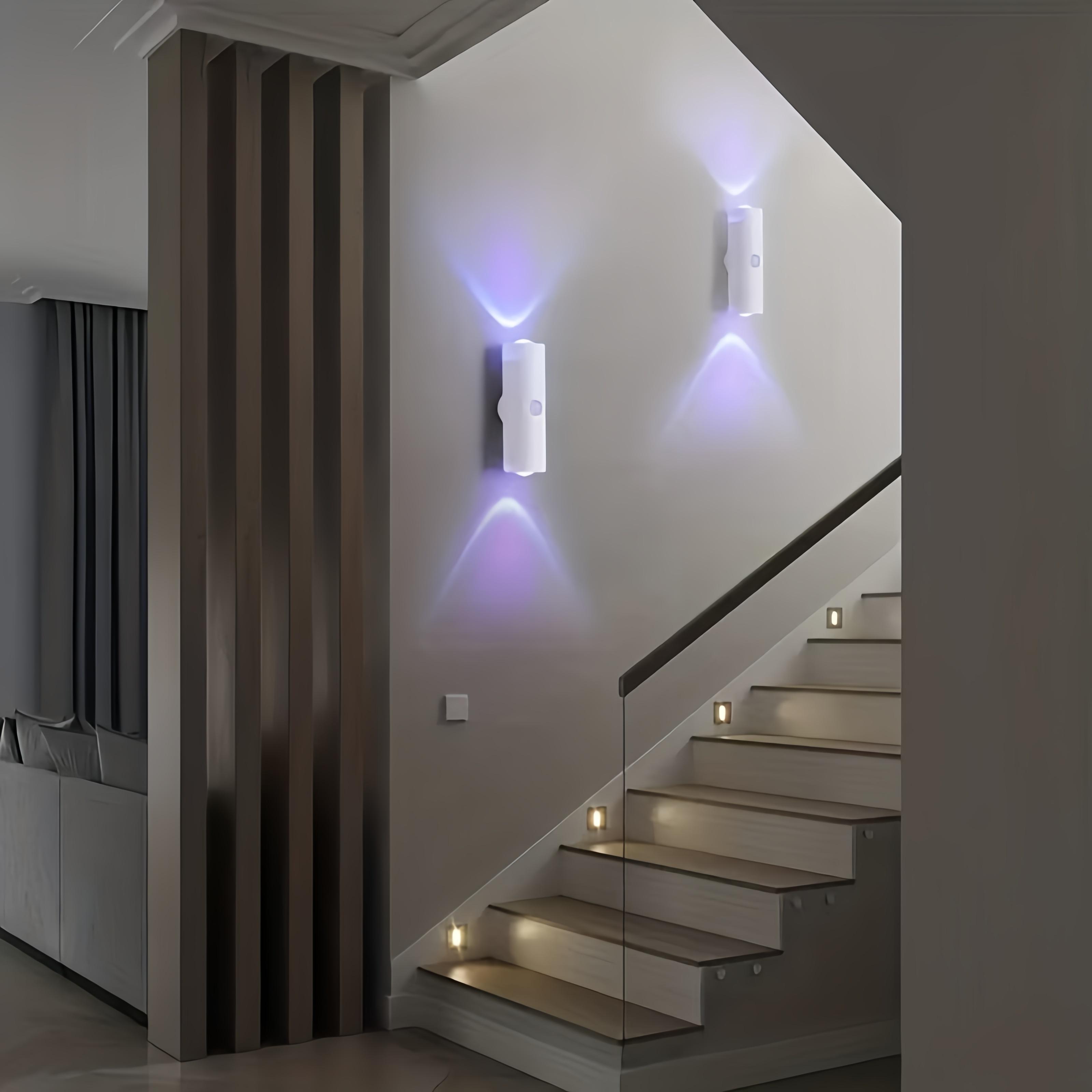 Ultra-Bright Three-Panel LED for Garage Light Featuring Adjustable Sections, Wide-Angle Glare-Free Design, Effective Aluminum Heat Dissipation, Compatible with E26/E27 Sockets, Plug-And-Play, Ideal for Garages, Basements, Workshops, Attics