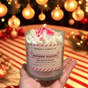 Peppermint Milkshake Candle