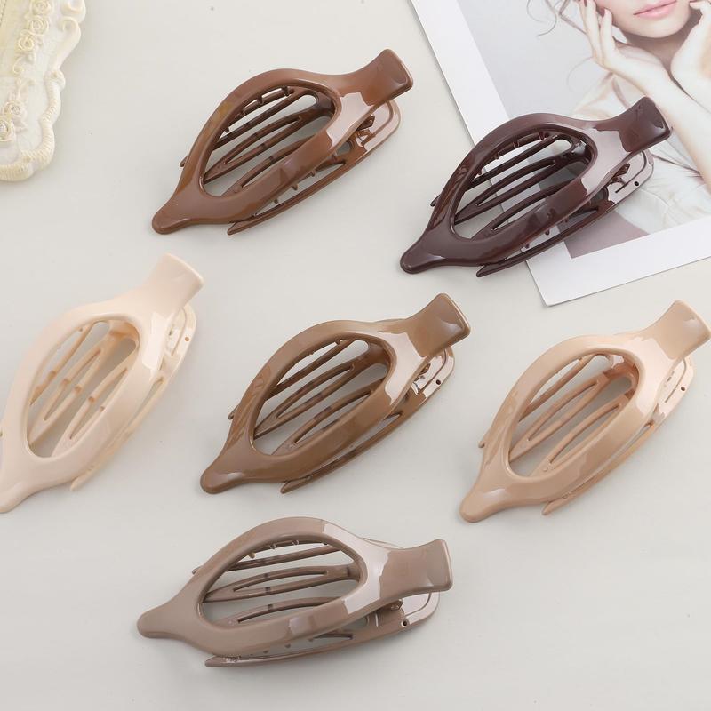 French Flat Hair Clips for Women - 6-piece suit Flat Claws for Thin Thick Hair Strong Hold No Slip Grip Hair Claw Clips Hairpins for Women Girls French Flat Hair Clips for Women - 6-piece suit Flat Claws for Thin Thick Hair Strong Hold No Slip Grip Hair Claw Clips Hairpins for Women Girls