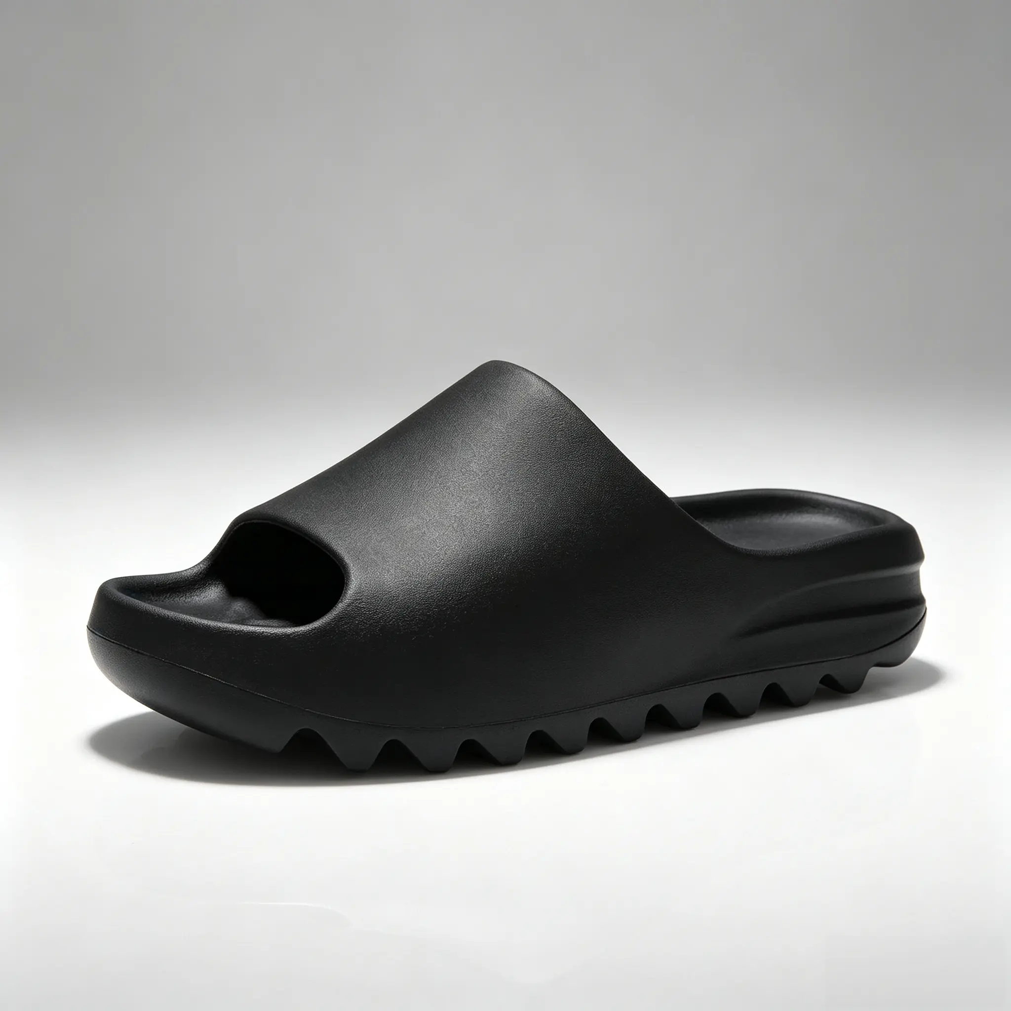 YEEZY YS‑01 Black Foam Slide Sandals Men’s Slip‑On Casual Streetwear Slippers