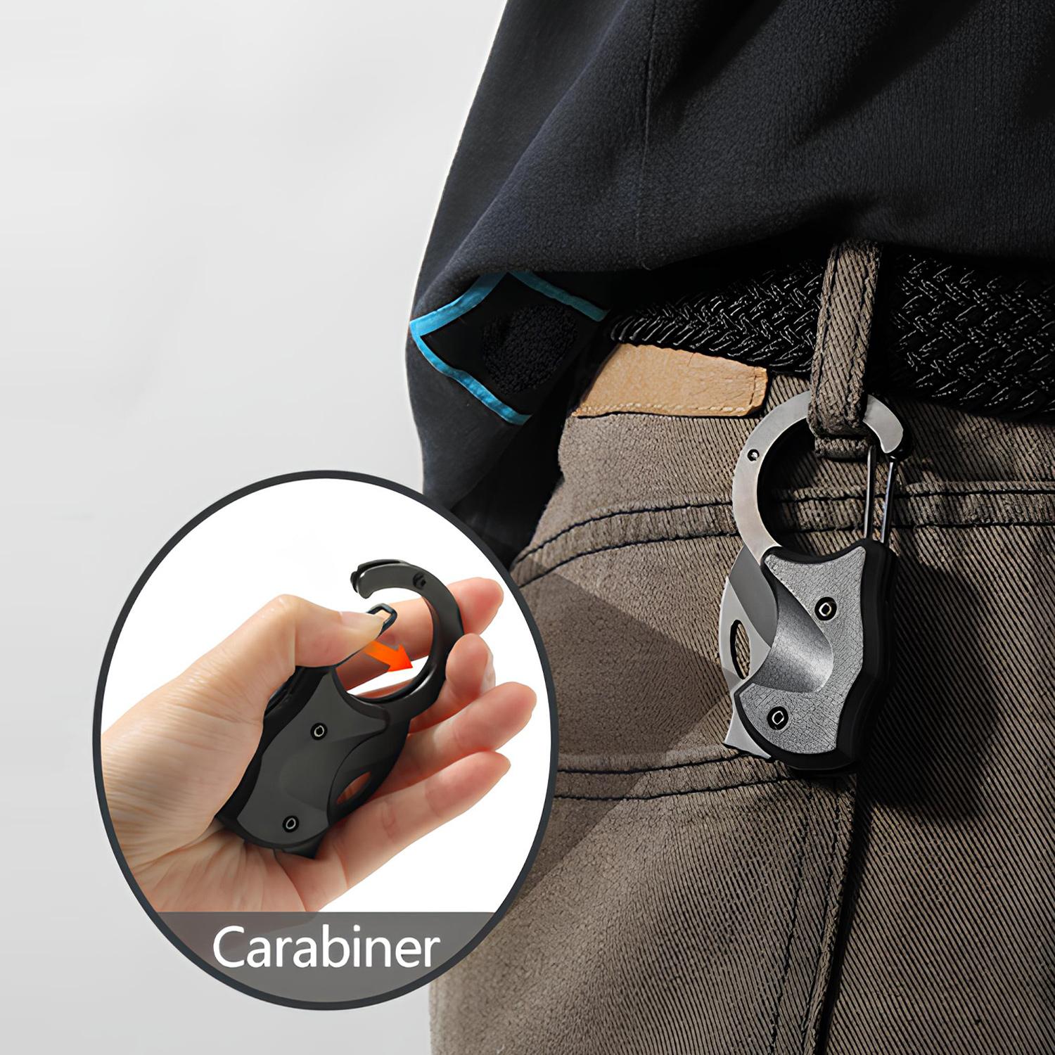 VAYWET Pocket Small Knife For Men Women Cool Folding Knife Box Cutter, EDC Toy Knives for Everyday Carry, Carabiner Mini Keychain Utility Knife Ideal Anniversary Birthday Christmas Gifts Gadgets Stocking Stuffers Box Cutter Outdoor Camping Fishing Hiking VAYWET Pocket Small Knife For Men Women Cool Folding Knife Box Cutter, EDC Toy Knives for Everyday Carry, Carabiner Mini Keychain Utility Knife Ideal Anniversary Birthday Christmas Gifts Gadgets Stocking Stuffers Box Cutter Outdoor Camping Fishing Hiking