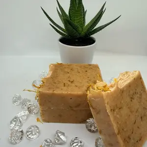 Honeybb&co Calendula & Turmeric Body Bar Soap Moisturizing Soap Essential Oil Soap