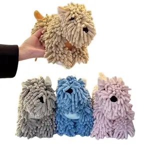 2026 New Cute Puppy Wall-Mounted Hand Towels Soft Decorative Ultra-Soft Super Absorbent for Kitchen & Bathroom Easy Maintenance Machine Washable