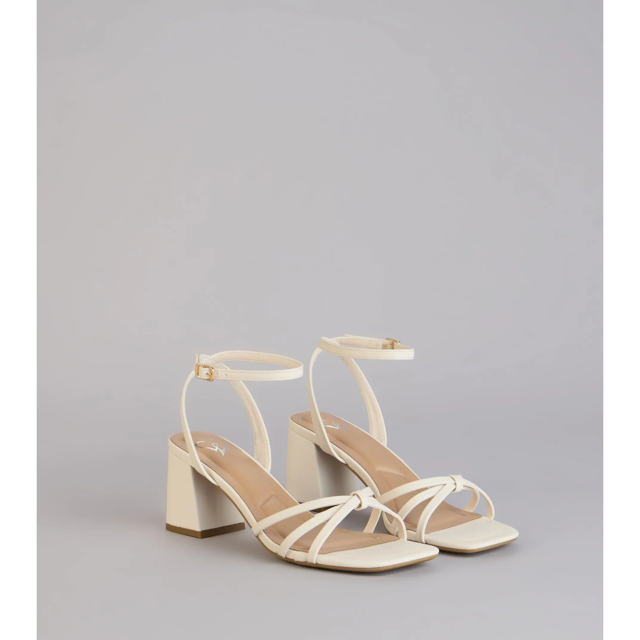 Dressed Up Strappy Heel Sandals