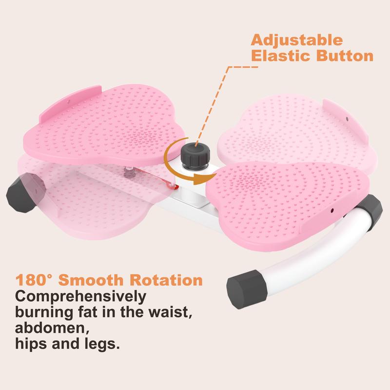 Anti Slip Noiseless Waist Twister 300 lbs - Twist Board Platform Waist Sculptor Home Gym Core Fitness Equipment