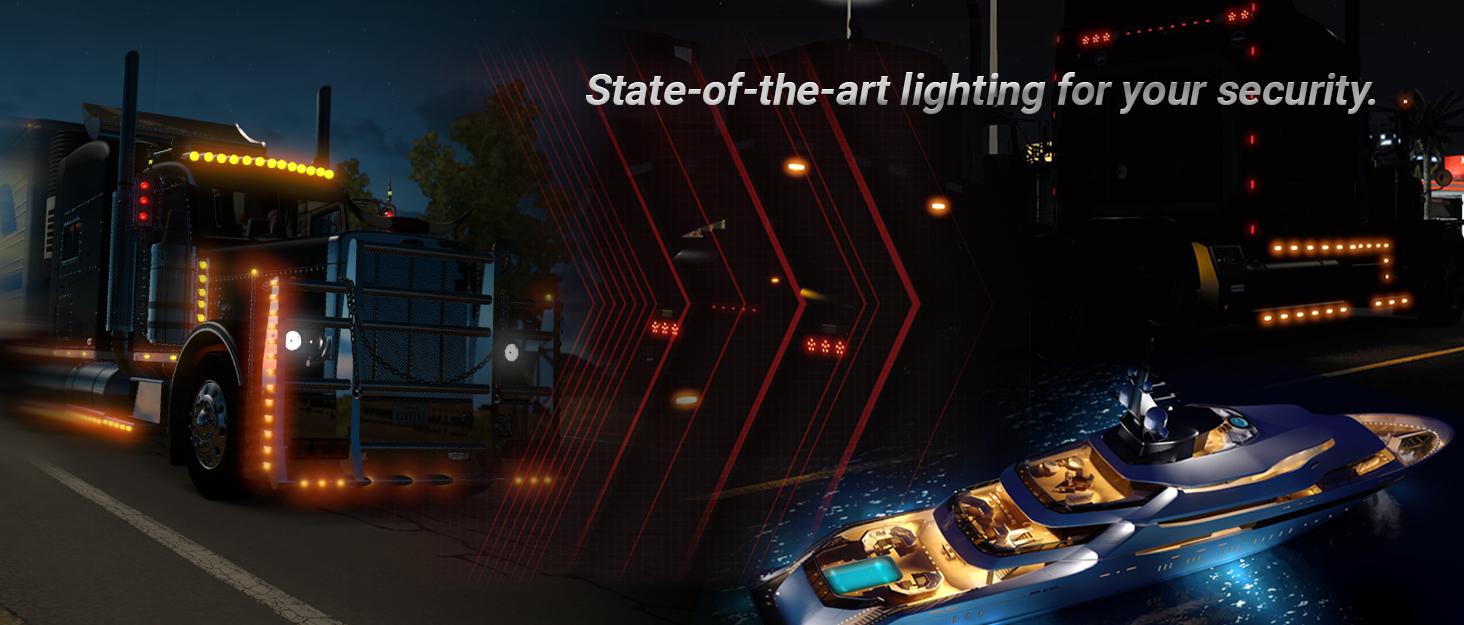 DIBMS 3/4 Inch Bullet Side Marker Light 50PCS Amber Round Clearance LED Front Rear Indicator Lights for Trailer Van Caravan Boat Truck RV Car Bus