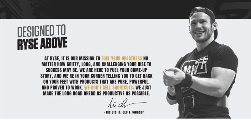 RYSE Loaded Protein Pancake & Waffle Mix - Naturally Sweetened Breakfast with 21g Protein, 3g MCTs & 2g Fiber - No Added Sugar - 6 Servings