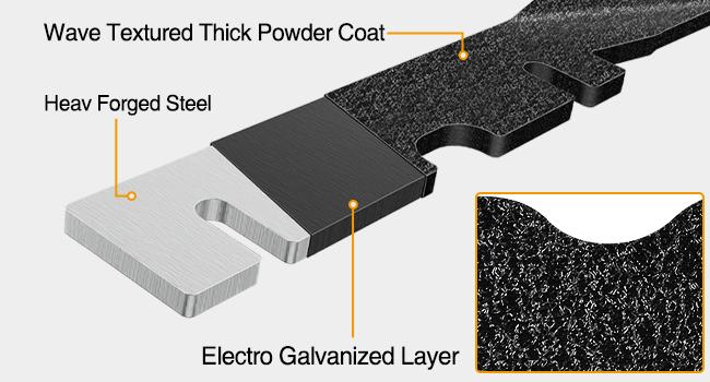 Nilight Ditch Light Brackets Hood Hinges Mount Brackets for Auxiliary Offroad LED Pod Light Work Light on 2009-2018 Dodge RAM 1500 2500 3500, 2 Years Warranty,Black Car Accessories