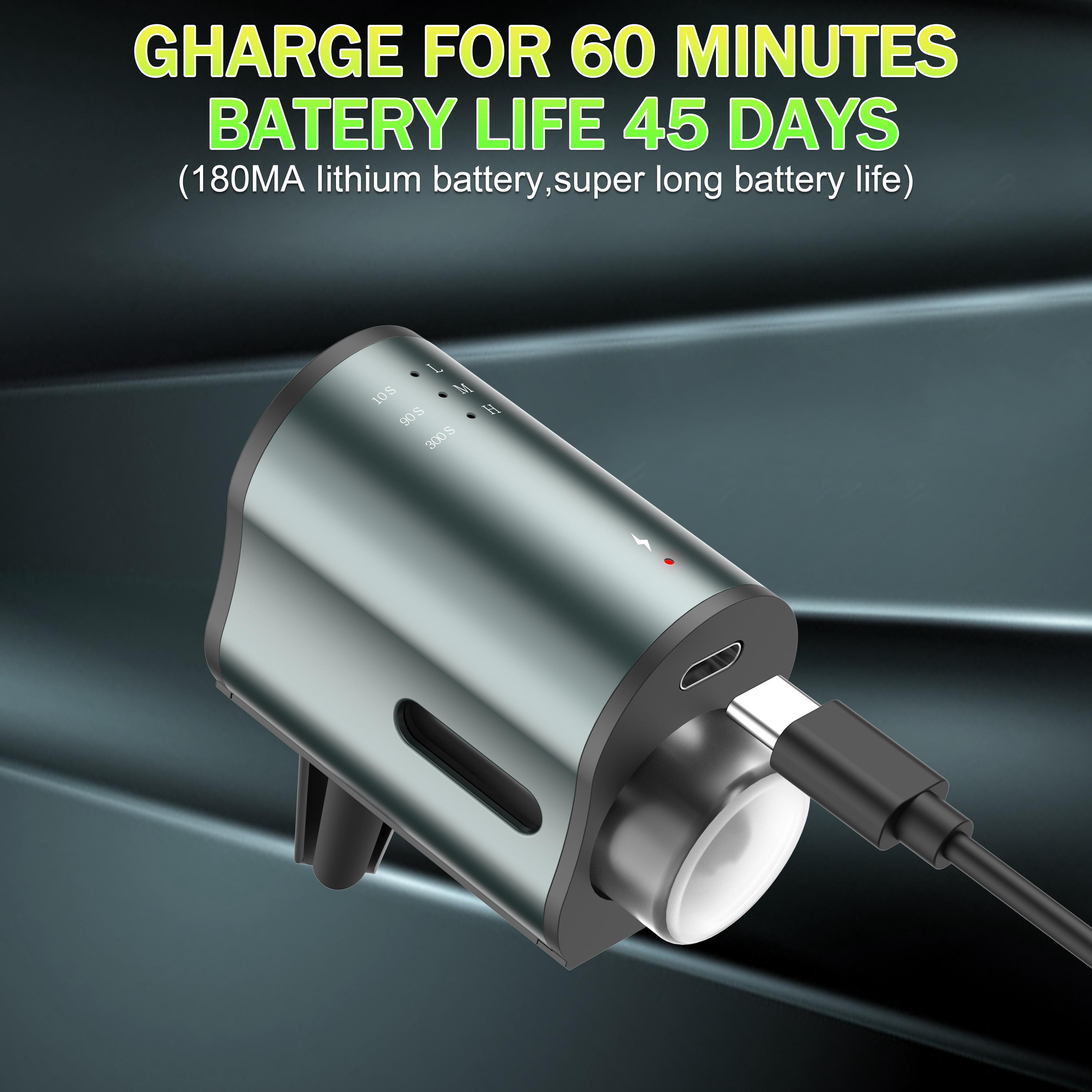 Portable Smart Car Air Freshener: Customize Your Drive with Three Intensity Levels of Natural Fragrance - Includes 3*10ML Natural Perfumes