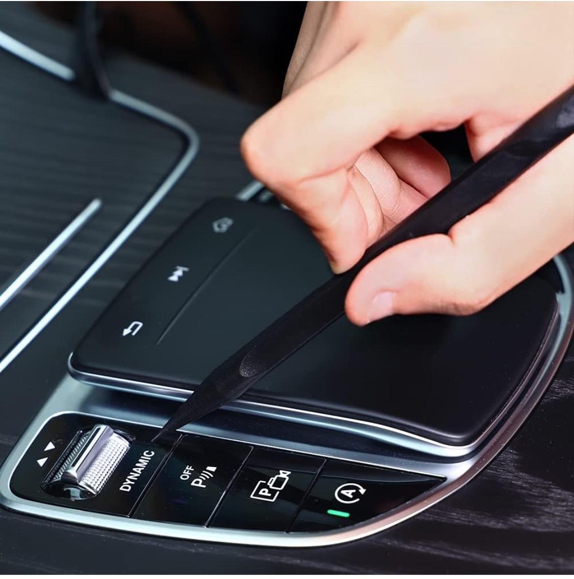 Scraper Plastic Scraper Tool Multipurpose Label Scraper, Non-Scratch Cleaning Tool for Tight Spaces, Crevices, Perfect for Remove Paint, Food Dirt, Label, Lottery Ticket scratcher and More, 3pcs