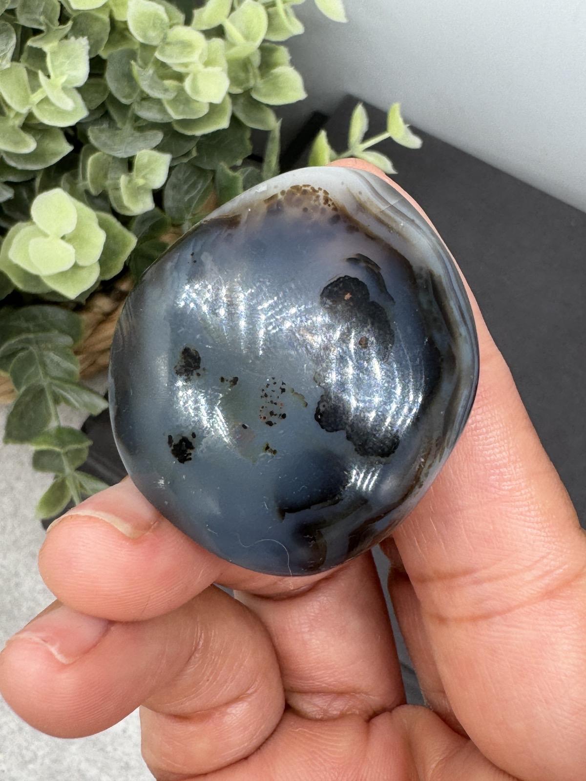 Dendritic Agate Stones Decor Ornaments