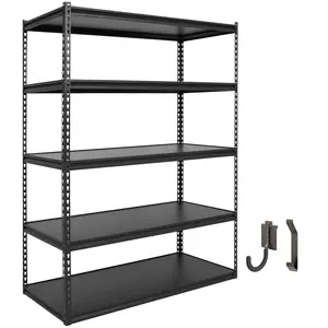 Atlas Appliance Titan | 3250lbs Heavy Duty 5-Tier Kitchen Rack | Stable Laminated Shelving for Coffee Station & Pantry