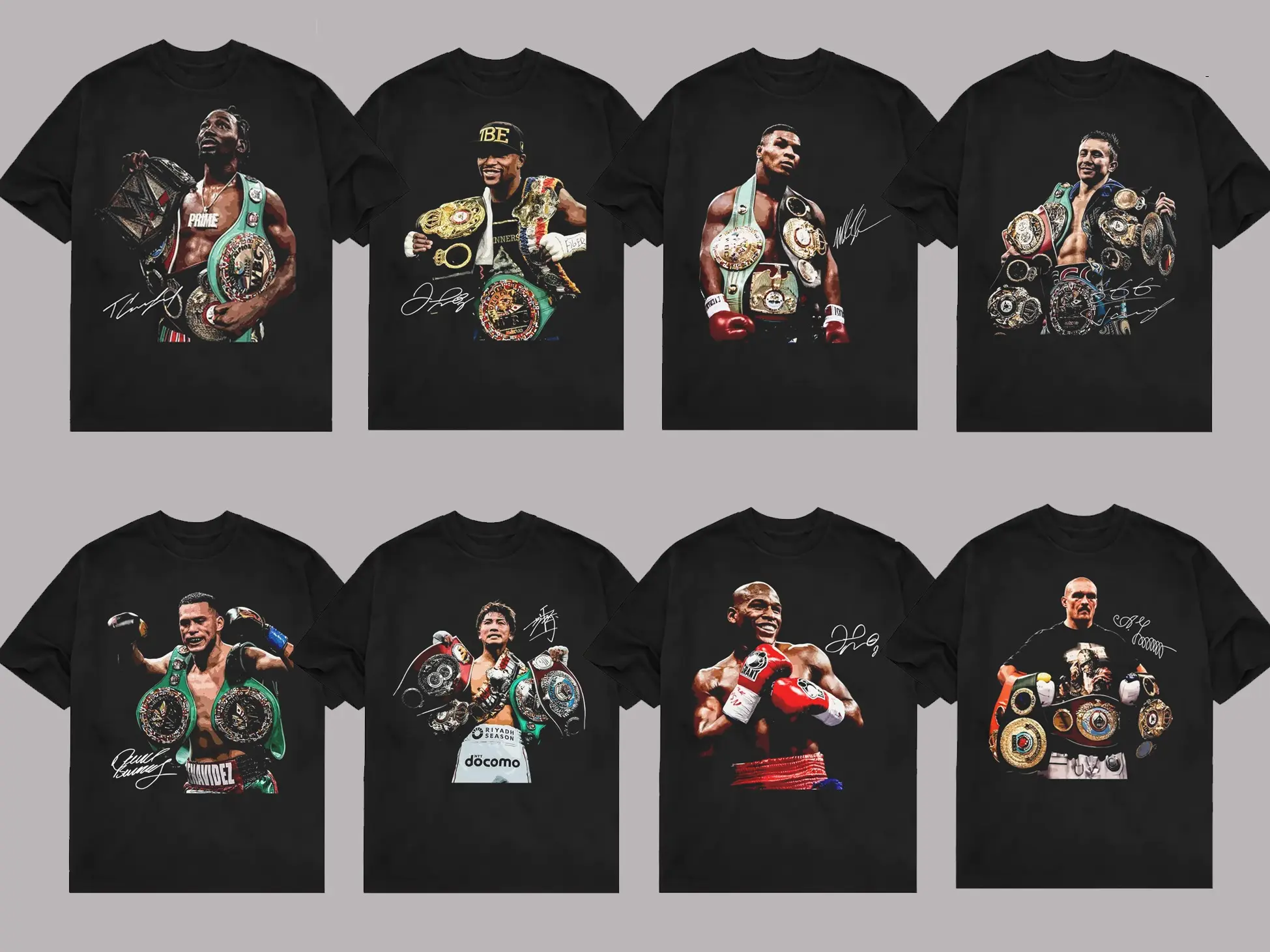 Boxing Fighters Collection Tee, Boxing Fighters Tshirt Boxing Fan, Boxing Champion Sports Shirt, Gift for Him Gift for Her