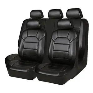 For Toyota Corolla S,SE,XSE 2014-2020 2023 Car 5 Seat Covers Front + Rear Pad Mat Cushion PU Leather Full Set, 4 Seasons Waterproof Breathable Non-Slip Easy Installation Seat Covers Protector Auto Accessories