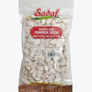 Sadaf Pumpkin Seeds Roasted & Salted - Pumpkin Seeds for Cooking and Snacking - Roasted Pepitas - Semillas de Calabaza - Vegetarian - 5 Oz Resealable Bag