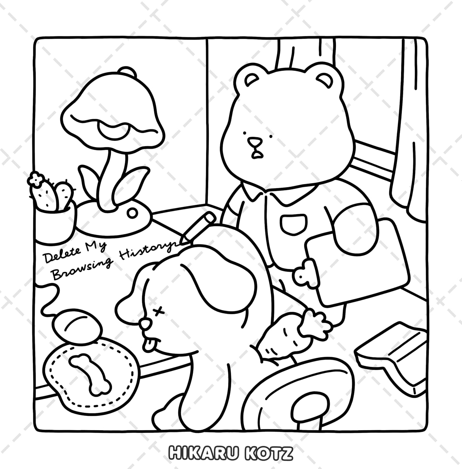 Silly Cozy Crimes - Cozy and Funny Coloring Book for Adults and Teens