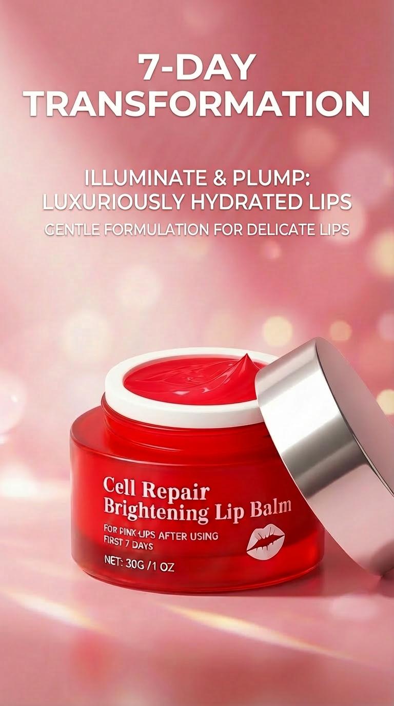 NovacaraX Lip Brightening Balm – Unisex Formula for Dark Lips, Smoker’s Lips & Pigmentation – Softening, Moisturizing & Long-Lasting Protection