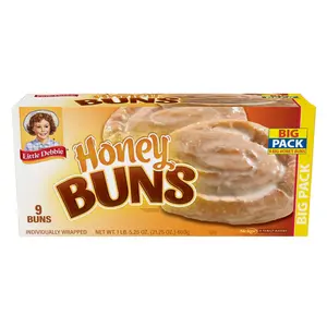 Little Debbie Honey Buns, Snacks, 9 pk.