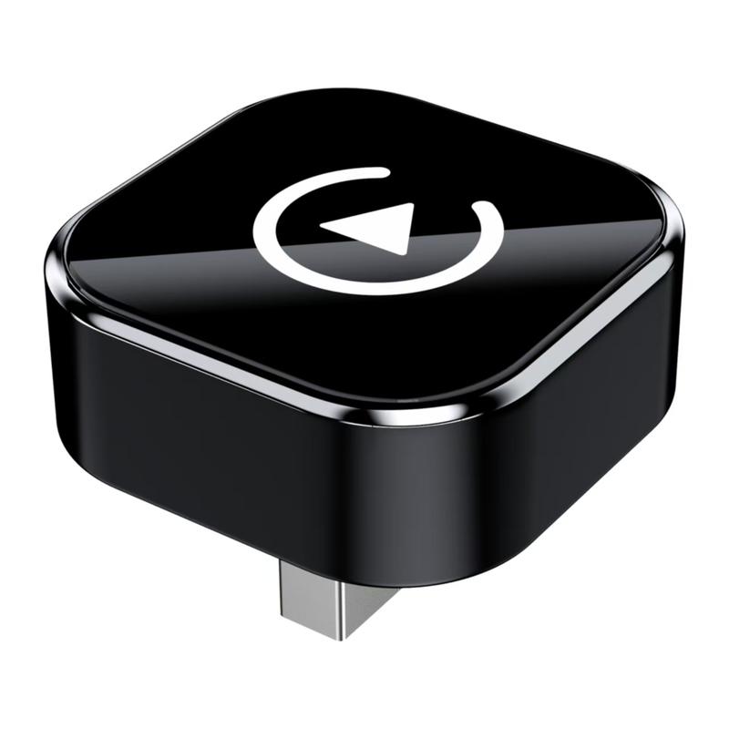 【YURNLV】New 2026 Wireless CarPlay Adapter, iPhone/Android Friendly, No Delay Connection & Hands-Free Calls