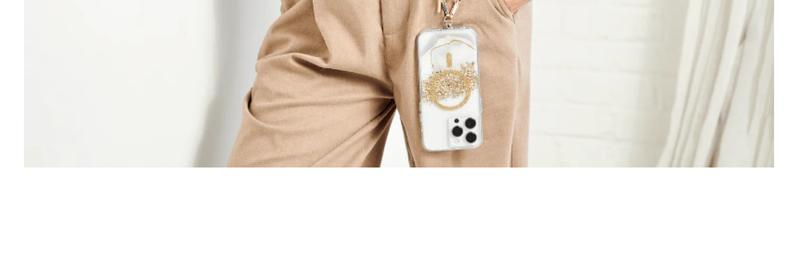 Tortoiseshell Chain Phone Crossbody