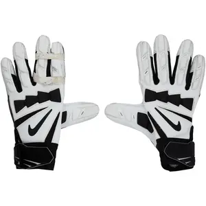 Joel Bitonio Cleveland Browns Game-Used White and Black Nike Gloves vs. Buffalo Bills on December 21, 2025 - Fanatics Authentic Certified