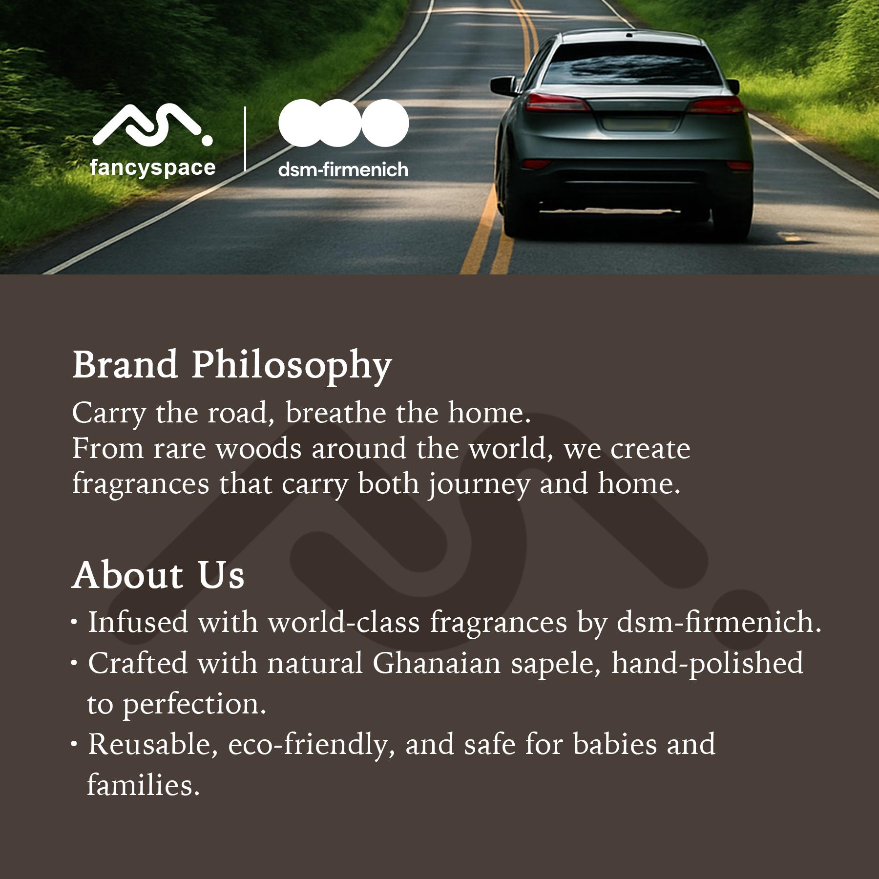 FANCYSPACE 7-in-1 Car Air Freshener Long Lasting, 3-Month Long-Lasting Old Money Style Natural Wood Car Air Freshener – Magnetic Clip, Premium Scent, Christmas Limited Gift Edition