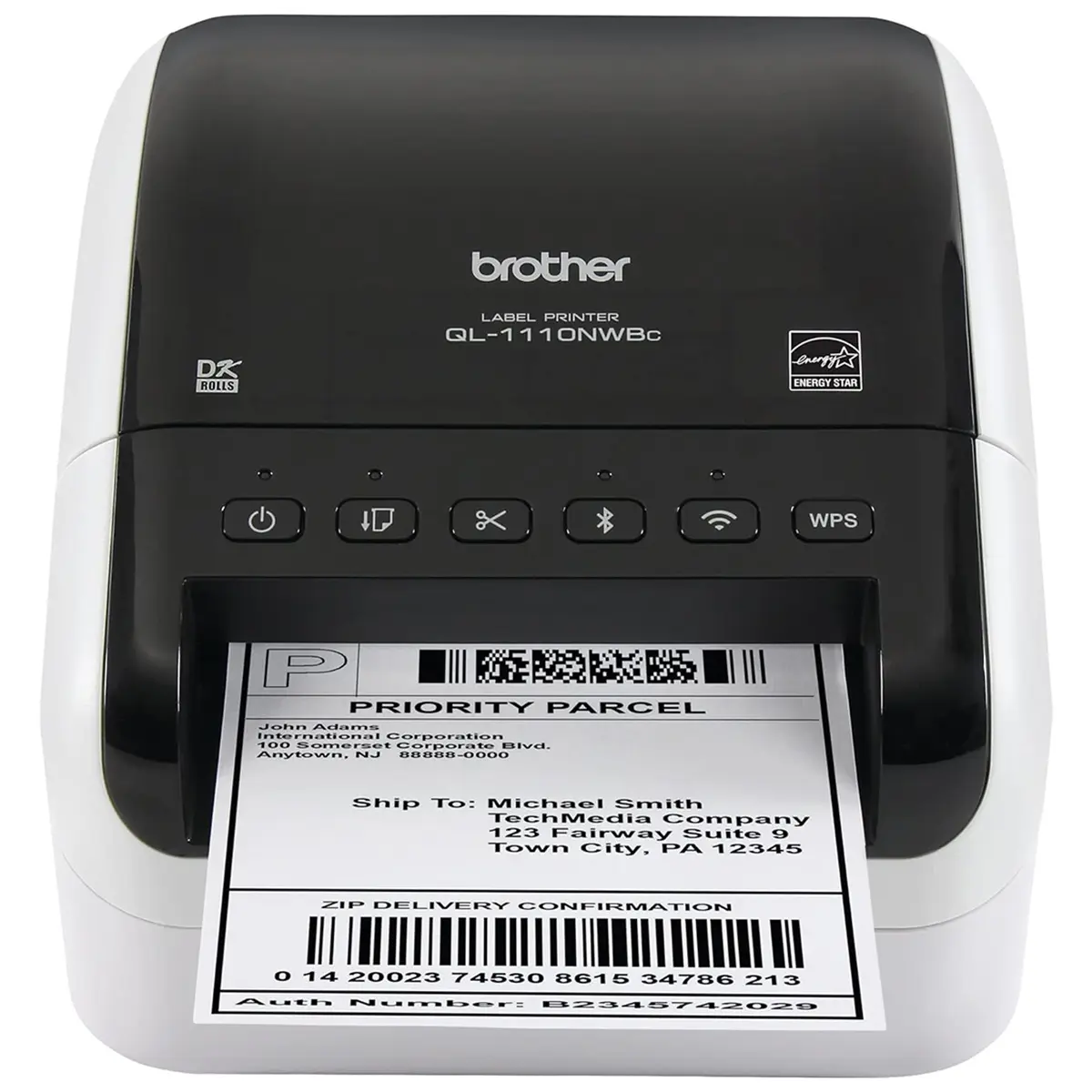 Brother QL-1110NWBC Wide Format Professional Label Printer